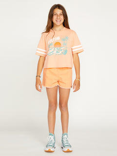 Girls Truly Stoked Tee - Melon (R3512303_MEL) [1]