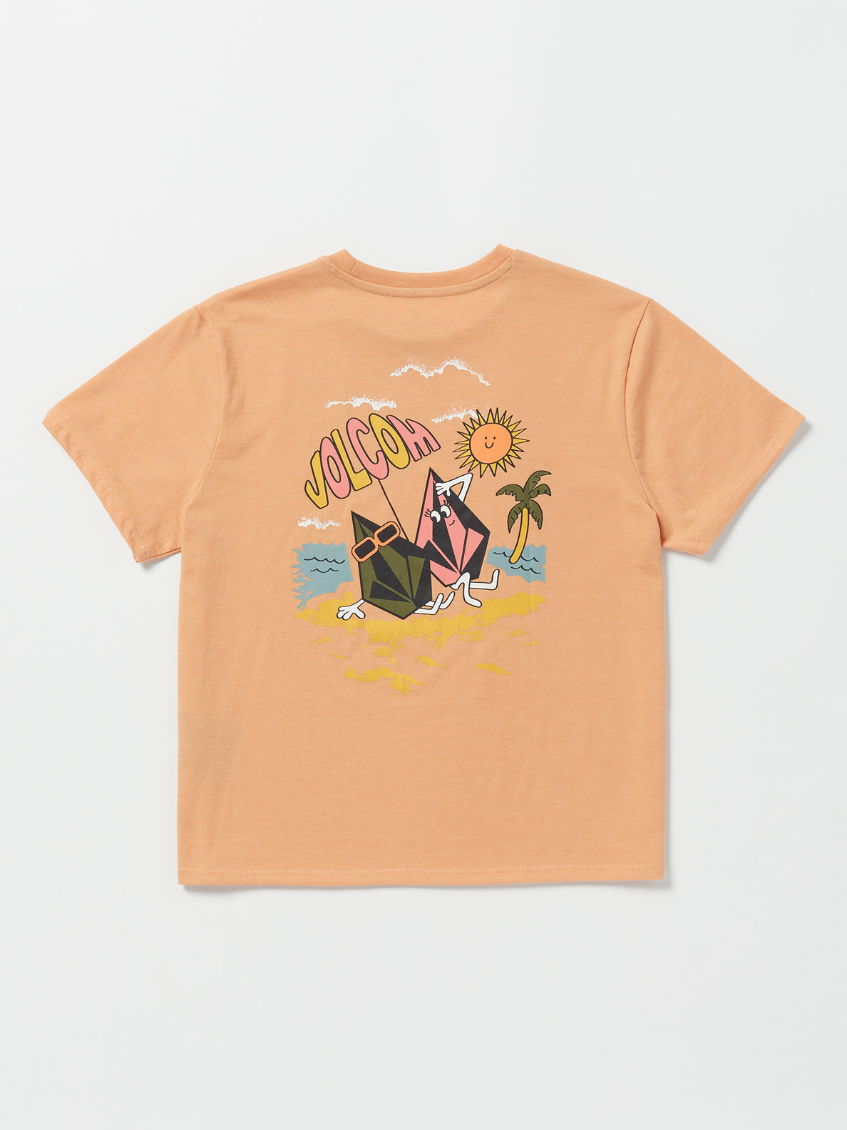 Girls Truly Stoked Boyfriend Tee - Clay (R3532302_CLY) [6]