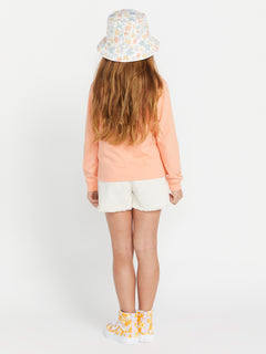 Girls Made From Stoke Long Sleeve Tee - Coral (R3632300_COR) [B]