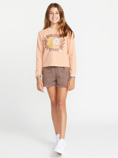 Girls Thermality Long Sleeve Tee - Clay (R3632301_CLY) [2]