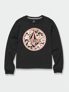 Girls Made From Stoke Long Sleeve Tee - Black (R3642200_BLK) [4]