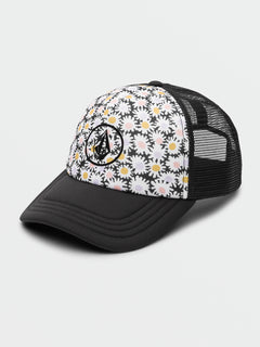 Girls Hey Slims Hat - Black Floral Print (S5512200_BFP) [F]