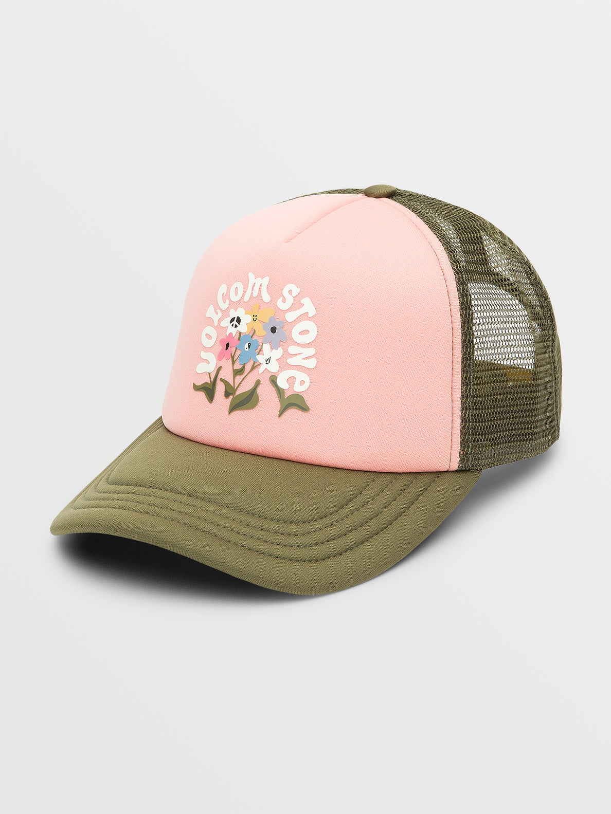 Girls Hey Slims Hat - Coral (S5532300_COR) [F]