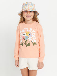 Girls Little Groovy Bucket Hat - Star White (S5532301_SWH) [3]