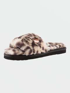 Girls Lived in Lounge Slippers - Cheetah