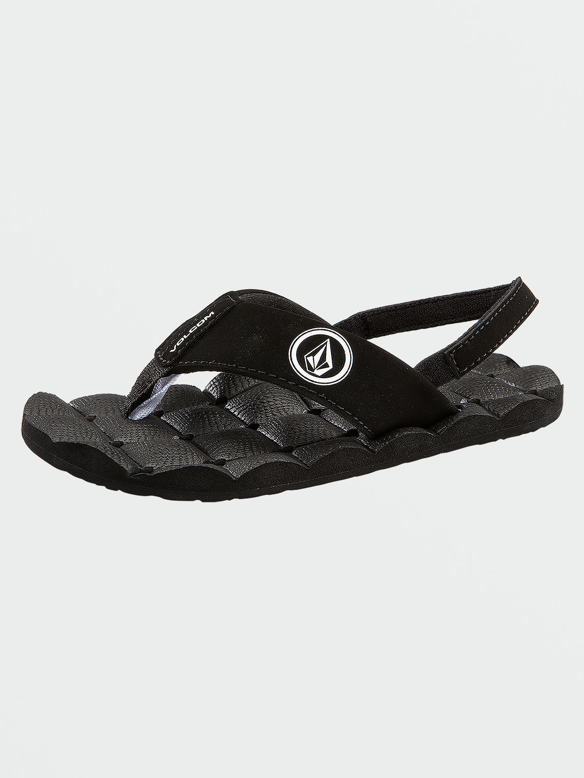 Recliner Little Youth Sandals - Black White