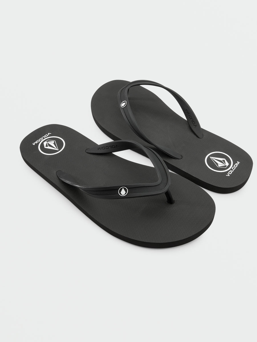 Rocker 2 Solid Sandals - Black – Volcom US