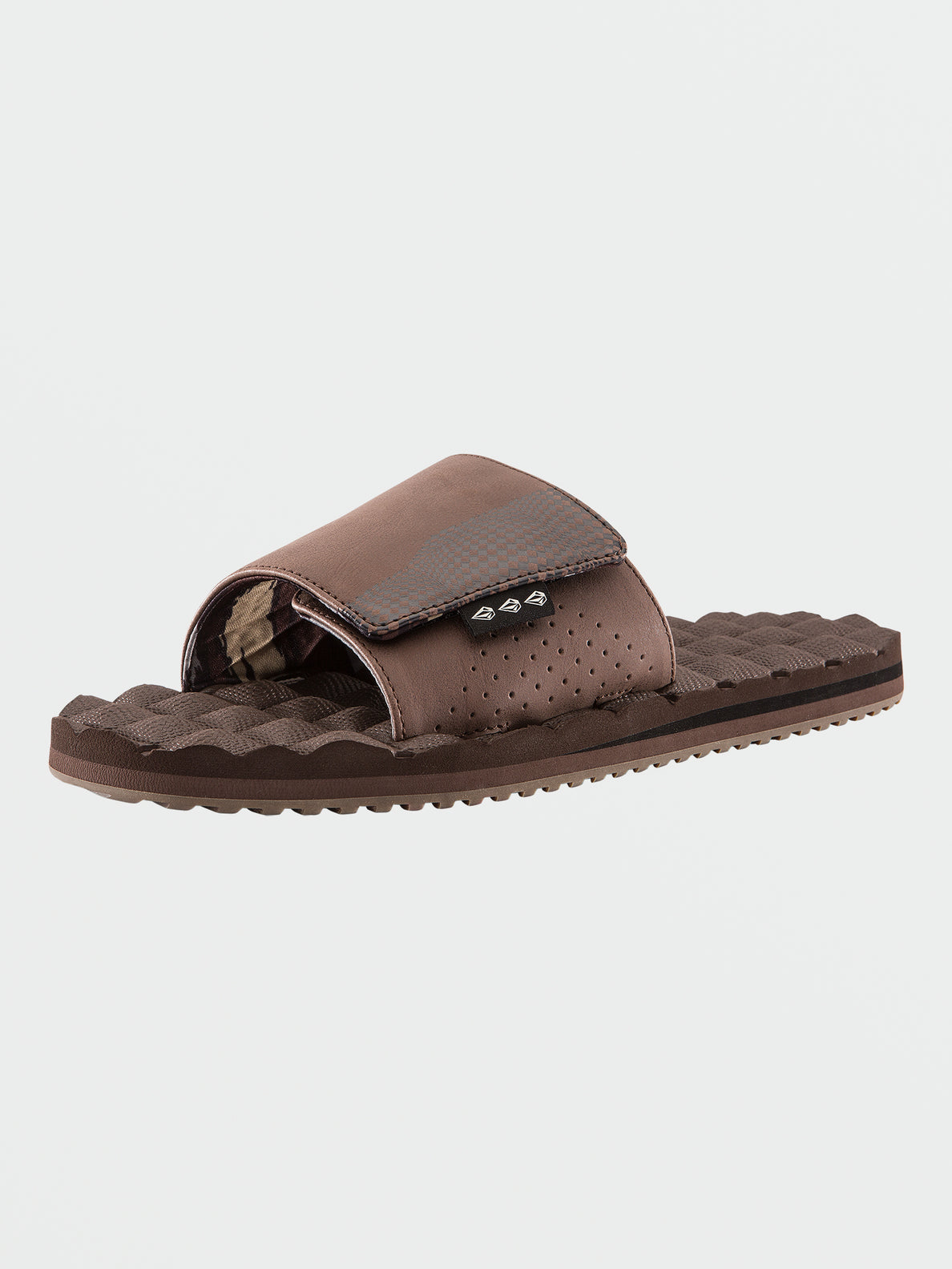 Recliner Slide Sandals - Brown (V0812357_BRN) [4]