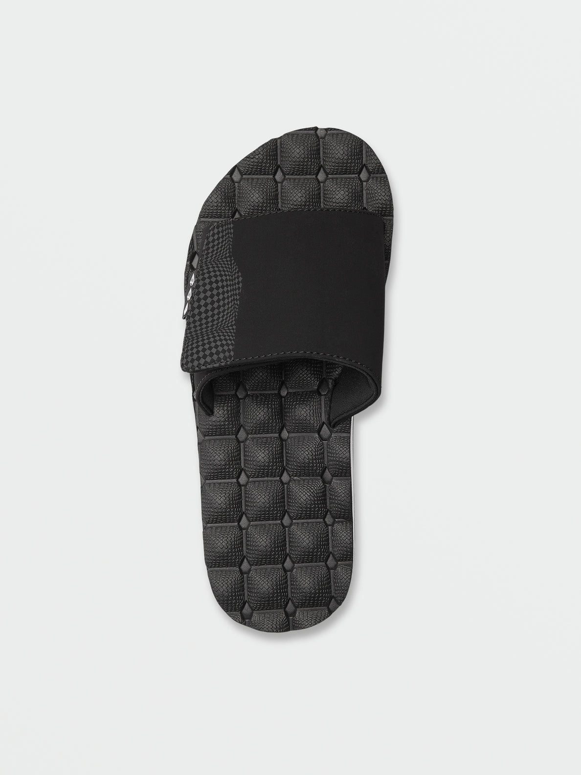 Recliner Slide Sandals - Black White (V0812357_BWH) [3]