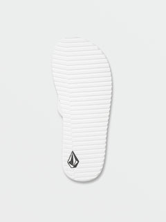 Recliner Slide Sandals - White (V0812357_WHT) [B]