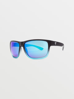 Baloney Sunglasses - Matte Black Blue Gradient/Gray Sky Blue Mirror (VE00102915_0000) [2]