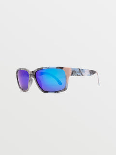 Stoneage Sunglasses - Skulls/Blue Mirror (VE01005108_SUL) [B]