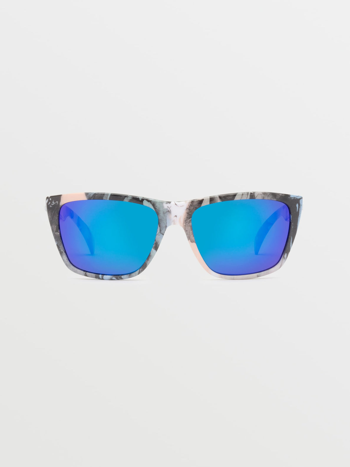 Plasm Sunglasses - Skulls/Blue Mirror (VE01205108_SUL) [F]