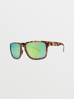 Trick Sunglasses - Matte Tort/Green Polar (VE01602527_MTO) [B]