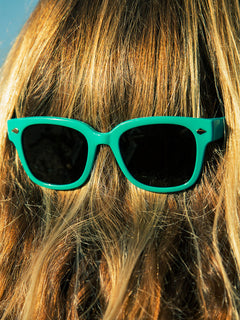 Freestyle Sunglasses - Gloss Aqua/Gray