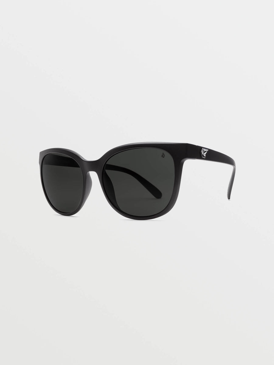 Garden Sunglasses - Matte Black/Gray Polar – Volcom US