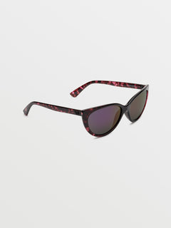 Butter Sunglasses - Gloss Purple Tort/Gray Purple Chrome (VE02703421_0000) [3]