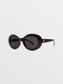 Stoned Sunglasses - Gloss Black/Gray (VE03200201_0000) [B]