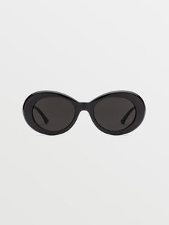 Stoned Sunglasses - Gloss Black/Gray (VE03200201_0000) [F]