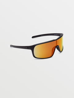 Macho Sunglasses - Matte Black/Gray Red Chrome (VE03500117_0000) [5]