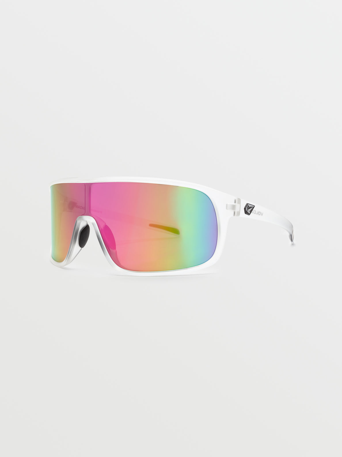 Macho Sunglasses - Matte Trans Clear/Gray Pink Mirror (VE03503219_0000) [3]