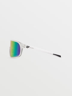 Macho Sunglasses - Matte Trans Clear/Gray Pink Mirror (VE03503219_0000) [4]