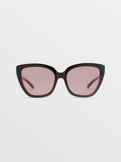 Milli Sunglasses - Gloss Black/Light Rose (VE03600229_BLK) [F]