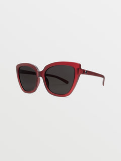 Milli Sunglasses - Matte Trans Pomegranate/Gray (VE03603101_0000) [B]