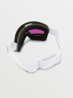 Garden Goggle - Matte White / Pink Chrome