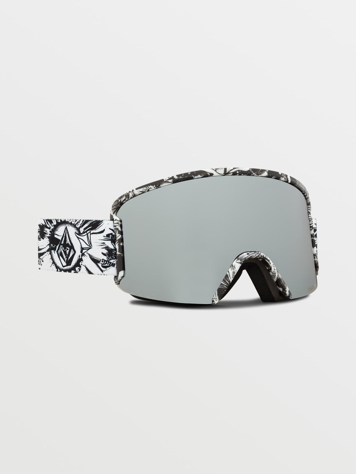 Garden Goggle with Bonus Lens - Op Art / Silver Chrome