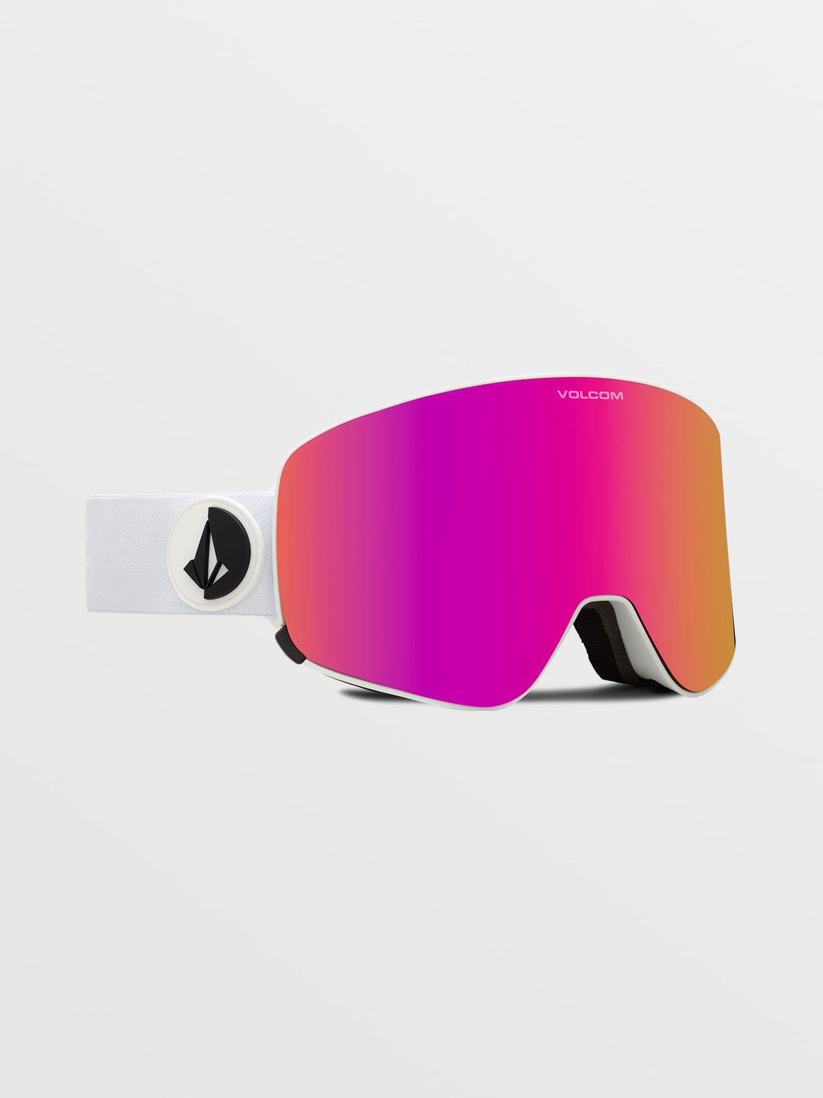 Odyssey Goggle with Bonus Lens - Matte White / Pink Chrome
