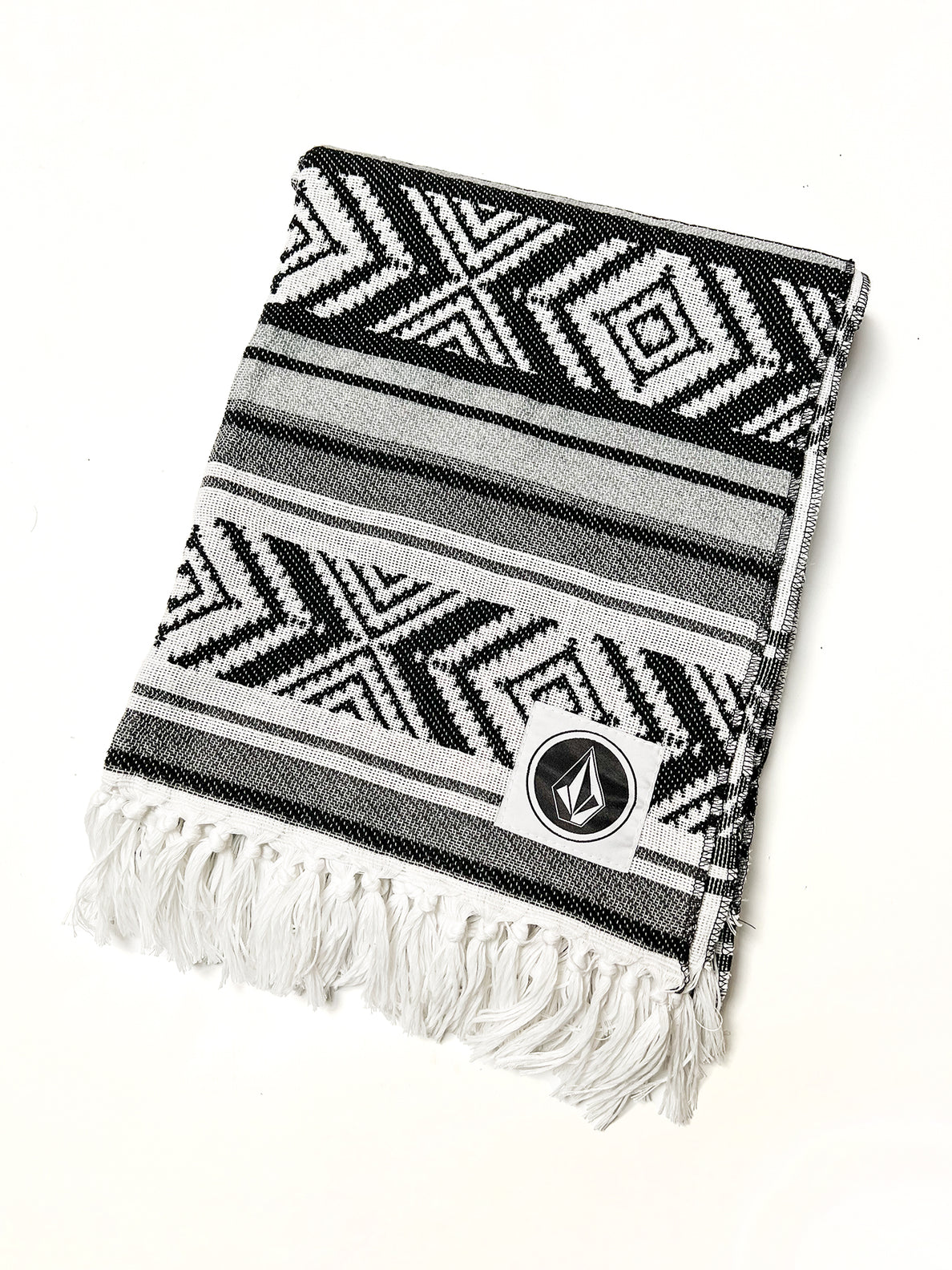 Stone Rewards Members Mexican-Style Blanket ‚Äì Black/White