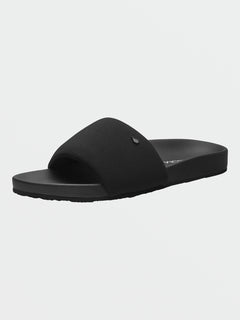Volcom Cool Slide Sandals - Black Out (W0812300_BKO) [4]