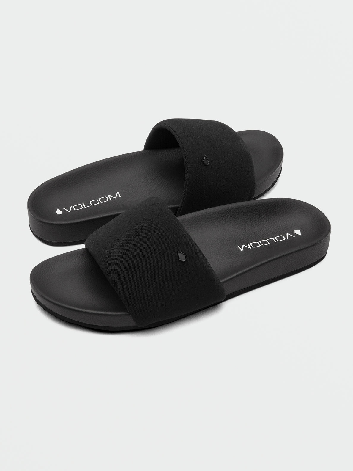 Volcom Cool Slide Sandals - Black Out (W0812300_BKO) [F]