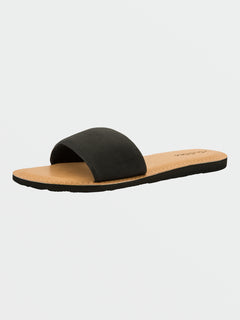 Simple Slide Sandals - Black (W0812350_BLK) [2]