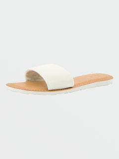 Simple Slide Sandals - White (W0812350_WHT) [2]