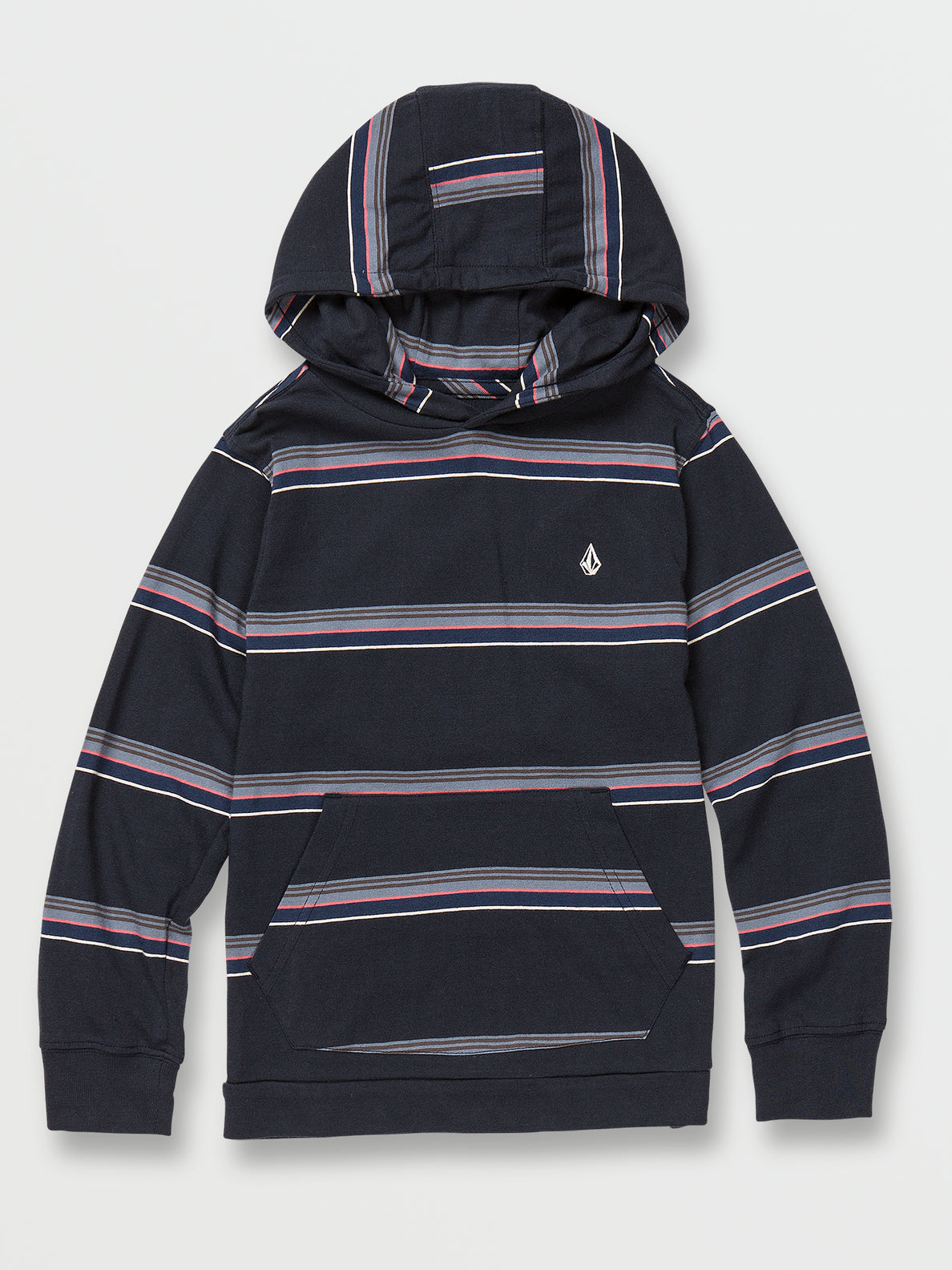 Little Boys Outstoned Hooded Long Sleeve Shirt - Navy (Y0342200_NVY) [F]