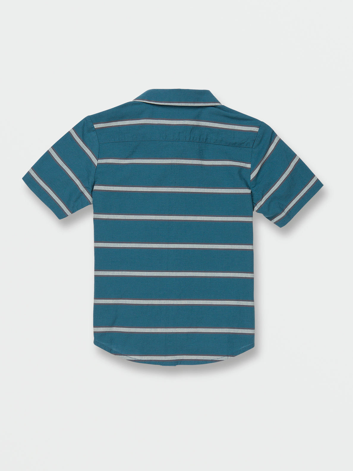 Little Boys Sayzon Stripe Short Sleeve Shirt - Aged Indigo (Y0412331_AIN) [B]