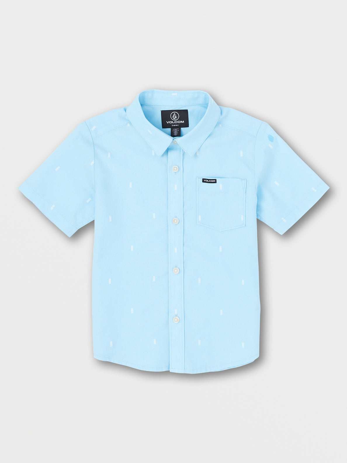 Little Boys Salford Short Sleeve Shirt - Washed Blue (Y0432201_WBU) [B]
