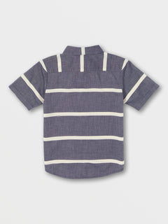 Little Boys Stone Stagger Short Sleeve Shirt - Marina Blue (Y0432230_MRB) [B]