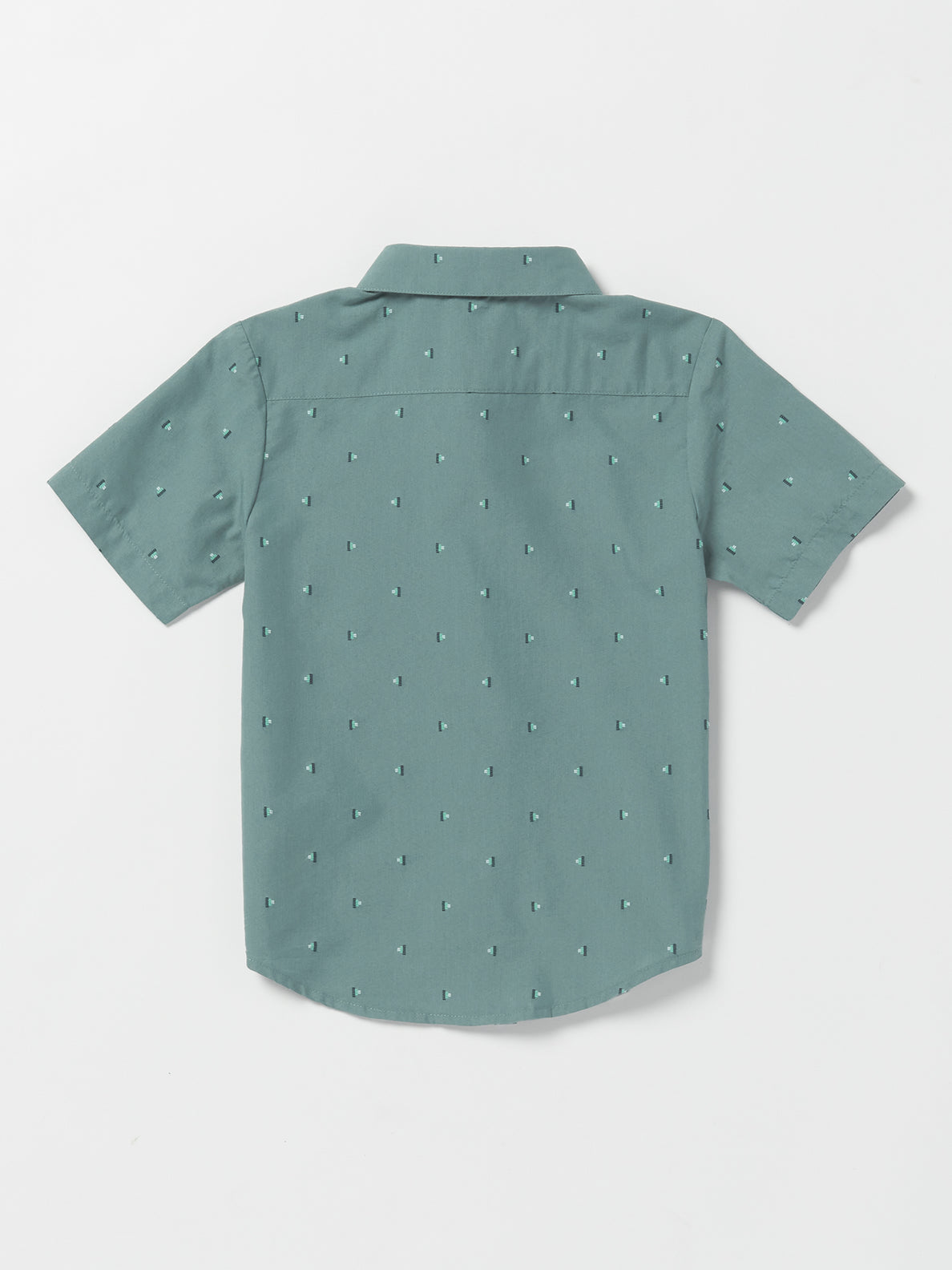 Little Boys Stonedyed Hooded Long Sleeve Shirt - Service Blue (Y0432301_SVB) [B]