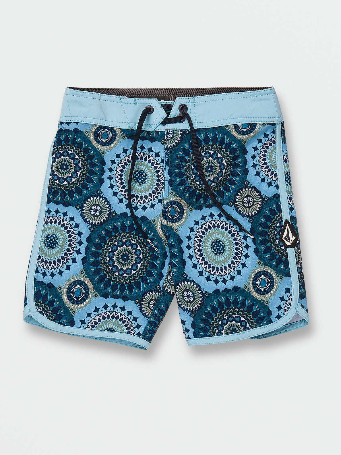 Little Boys Barnacle Scallop Mod Trunks - Navy (Y0812331_NVY) [F]
