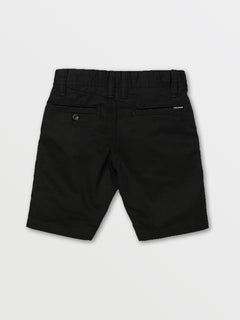 Little Boys Frickin Chino Shorts - Black (Y0912030_BLK) [B]