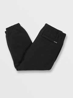 Little Boys Caiden Fleece Pants - Black (Y1242230_BLK) [B]