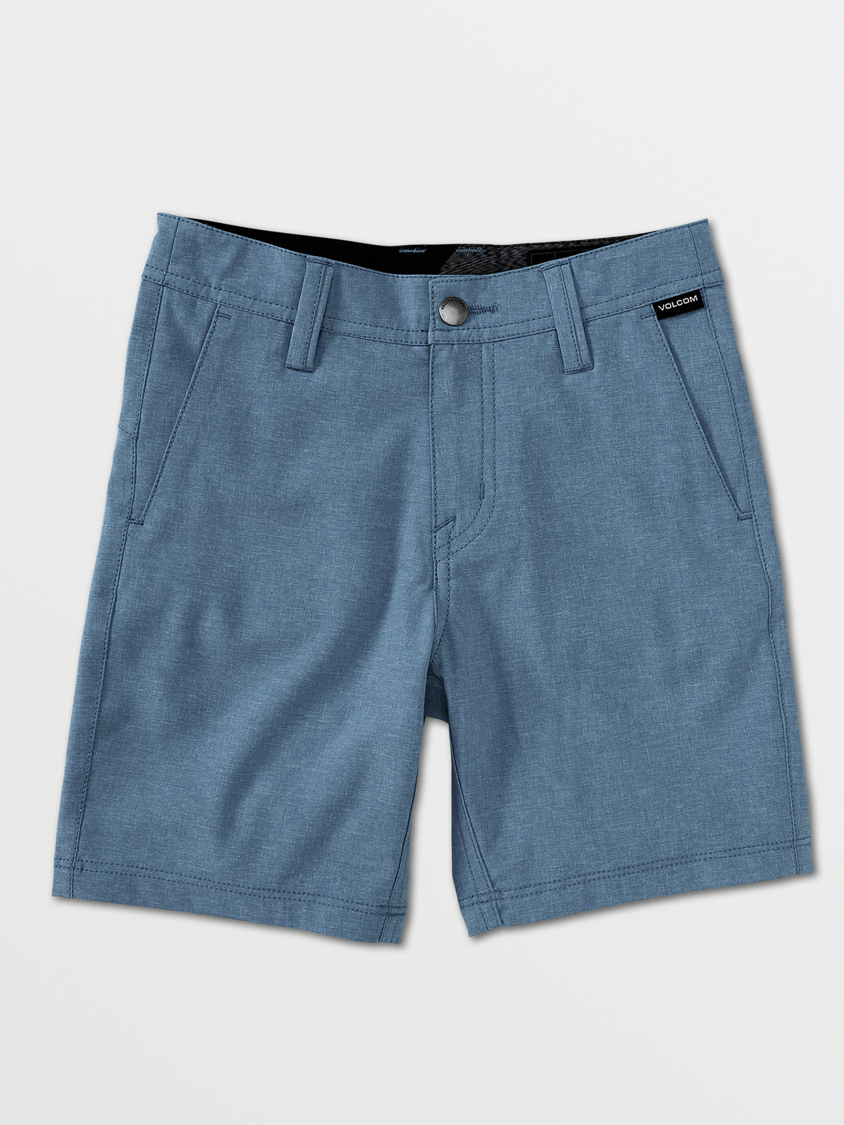 Little Boys Frickin Surf N' Turf Static Shorts - Smokey Blue (Y3212031_SMB) [F]