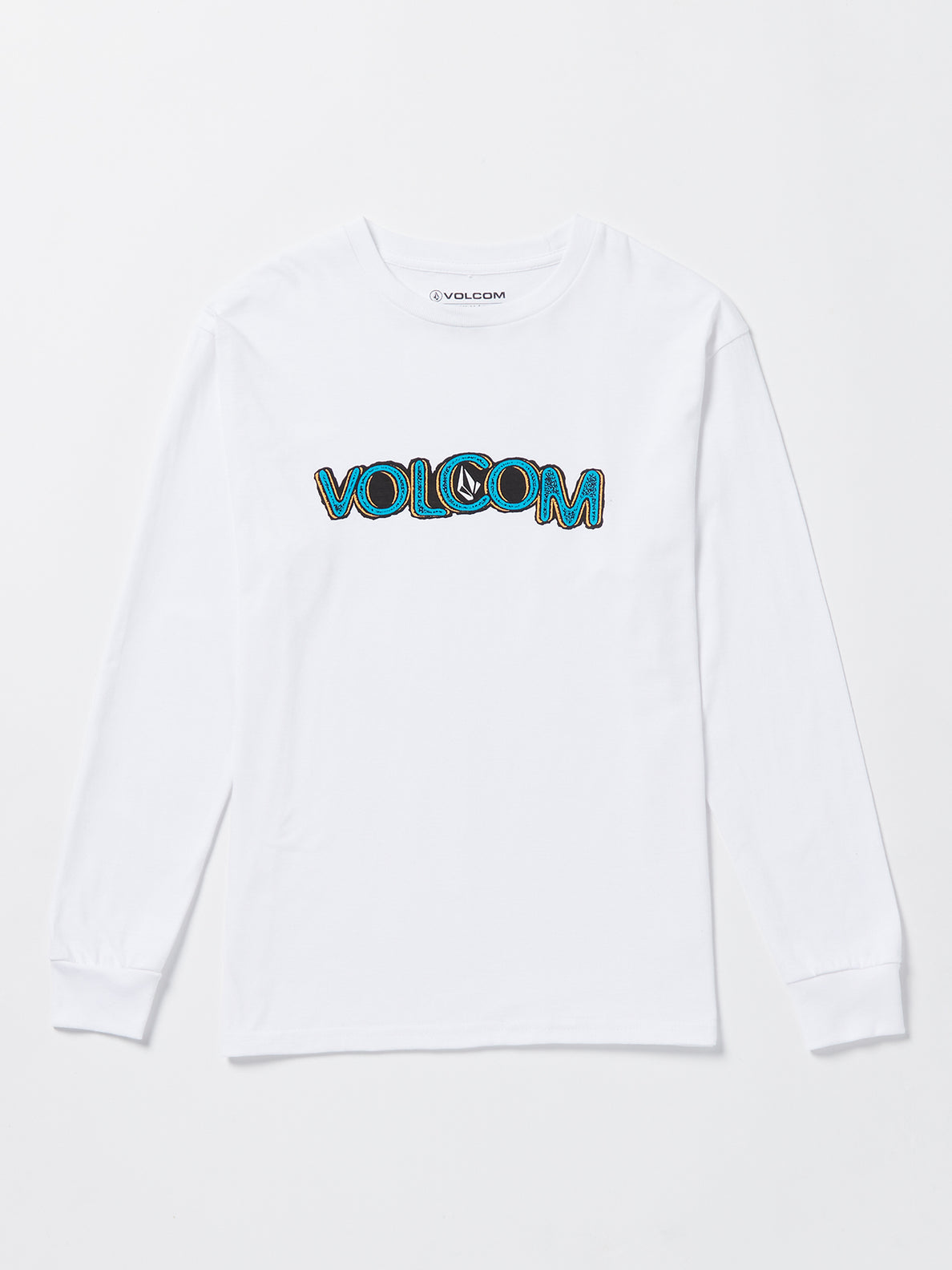 Little Boys Squable Long Sleeve Tee - White (Y3632331_WHT) [F]