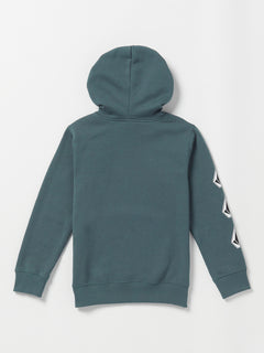 Little Boys Iconic Stone Pullover Sweatshirt - Dark Slate (Y4112314_DST) [B]