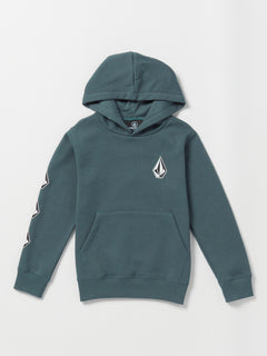Little Boys Iconic Stone Pullover Sweatshirt - Dark Slate (Y4112314_DST) [F]