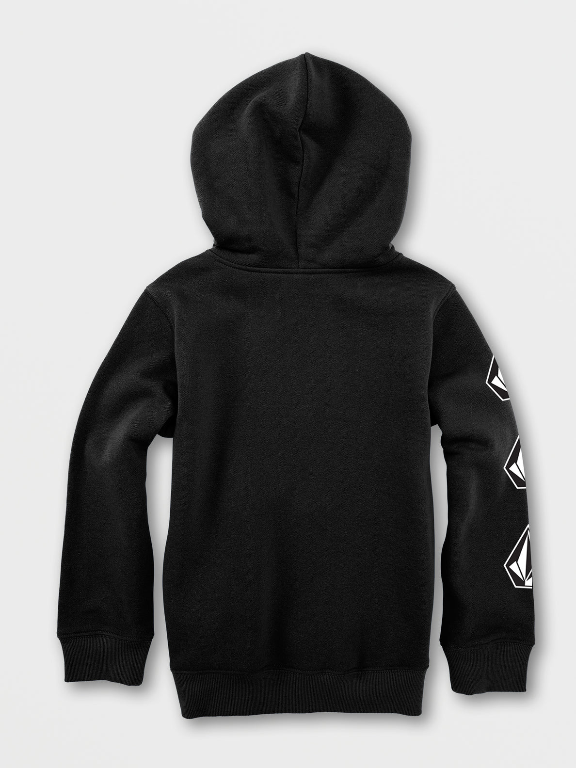 Little Boys Iconic Stone Pullover Hoodie - Black (Y4132200_BLK) [B]