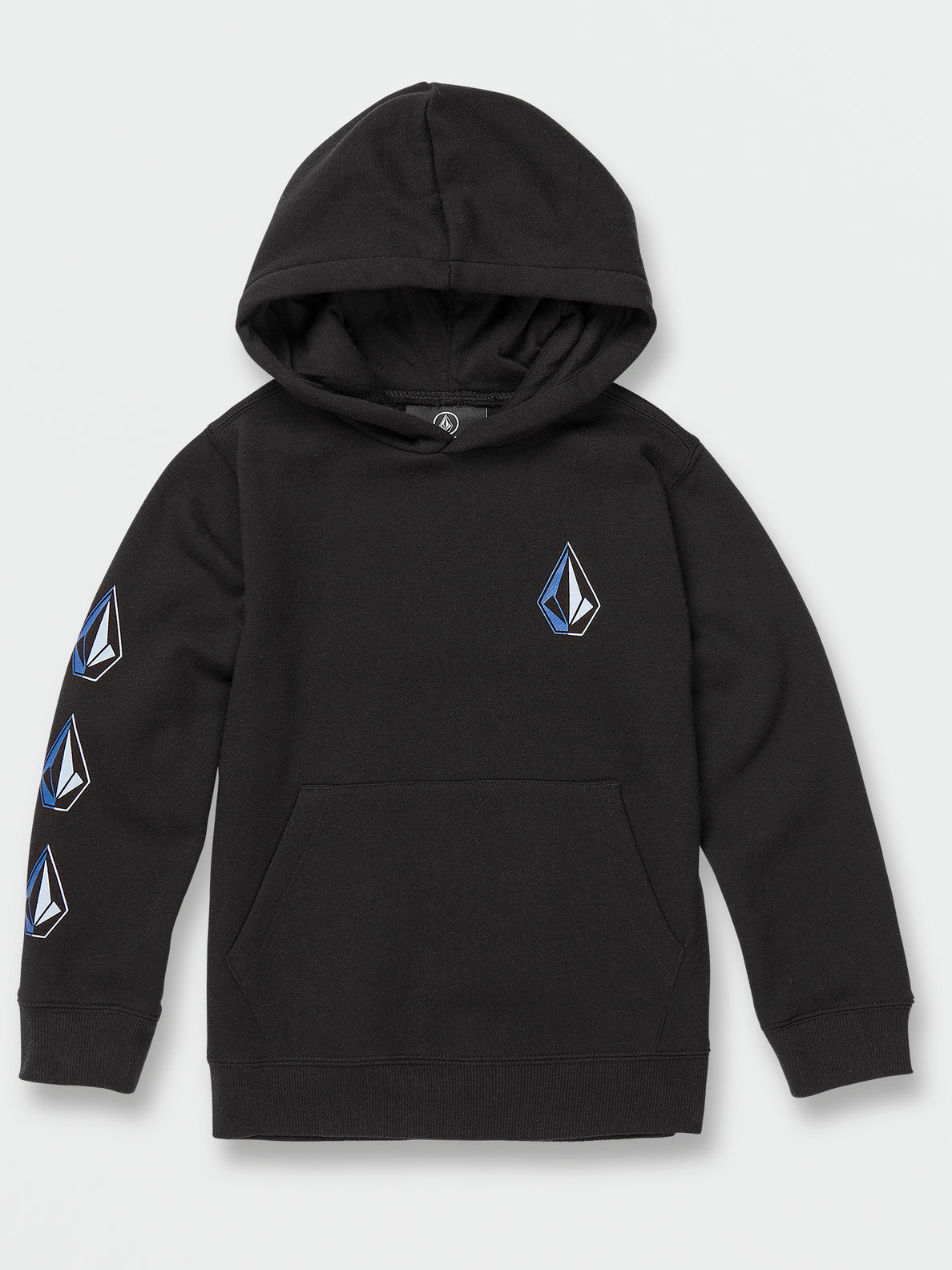 Little Boys Iconic Stone Pullover Hoodie - New Black